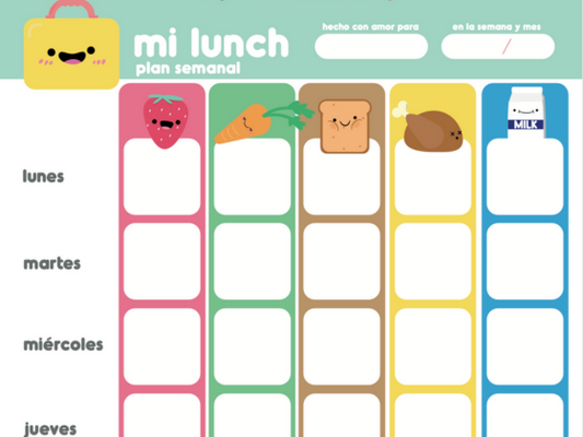 Mi Lunch - Plan semanal