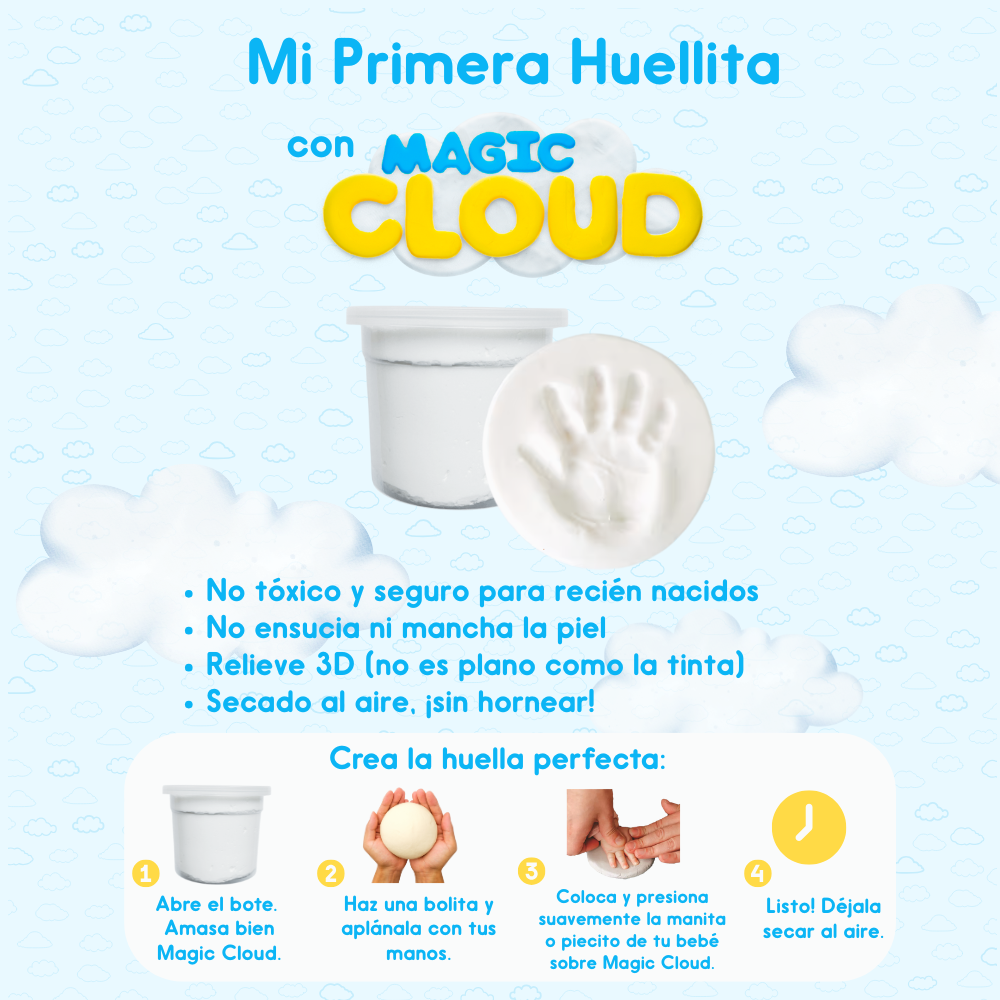 Mi Primera Huellita con Magic Cloud