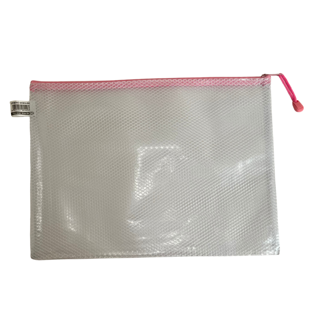 Bolsa grande para organizar juguetes y más - Rosada