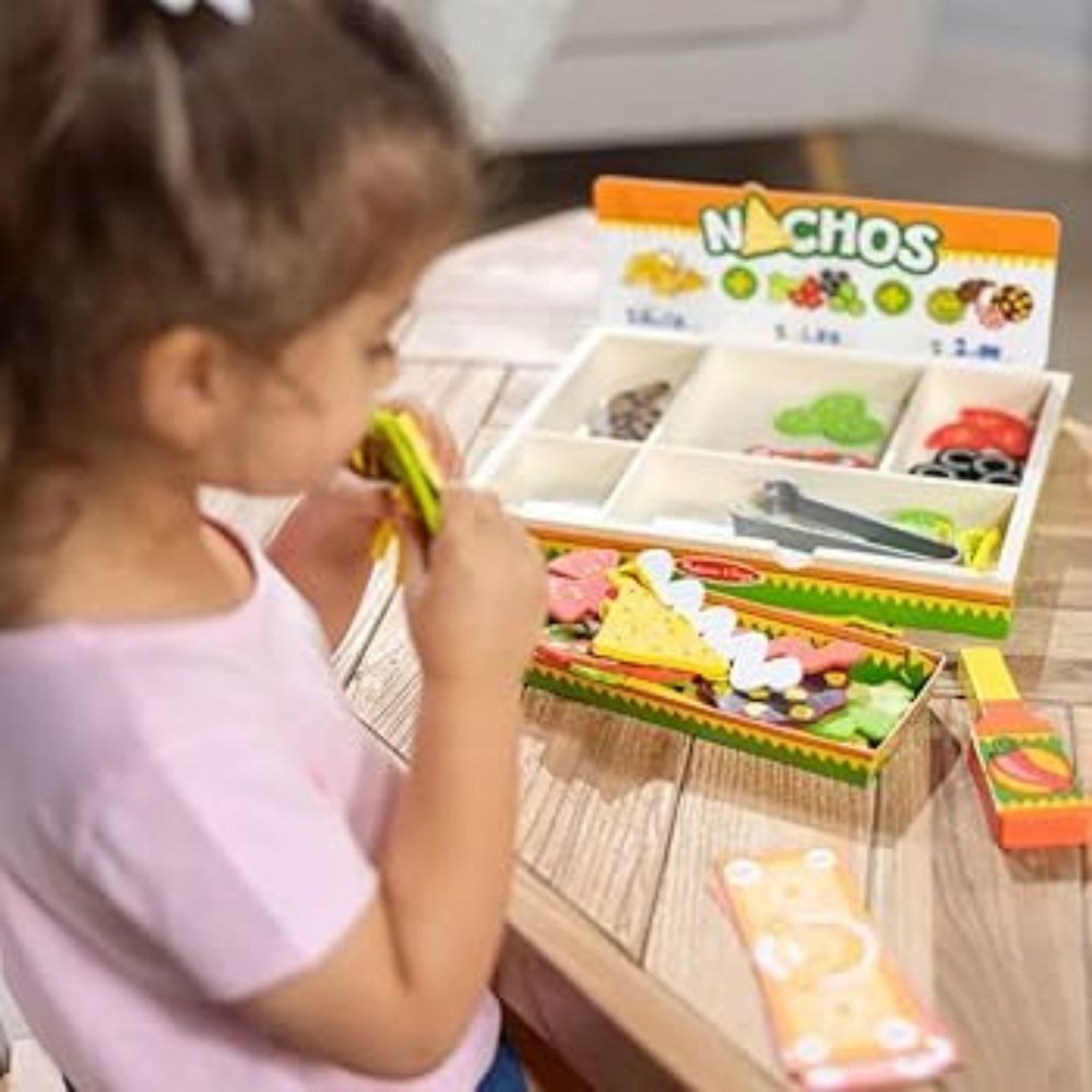 Set de juego de madera de Nachos