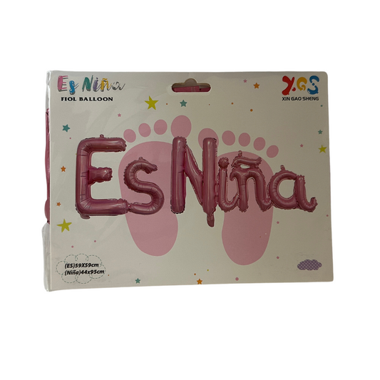 Globos Baby Shower 2 globos - Es niña