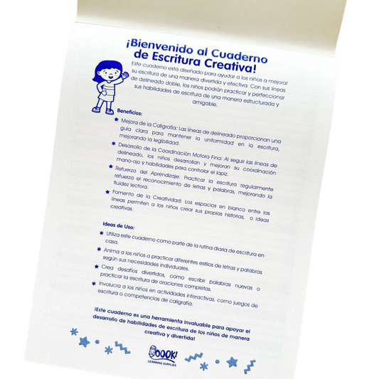 Cuaderno escritura