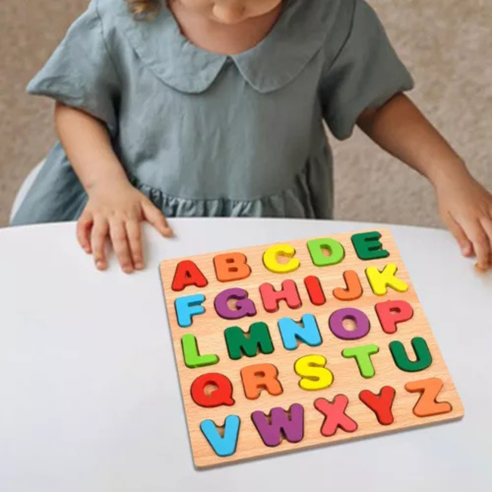 Set de 2 tableros números y letras con bolsa para organizar
