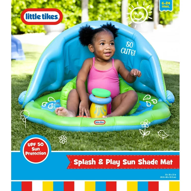 Splash and play sun shade mat