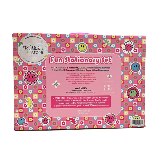 Set de lapiceros y sticker - Happy Face