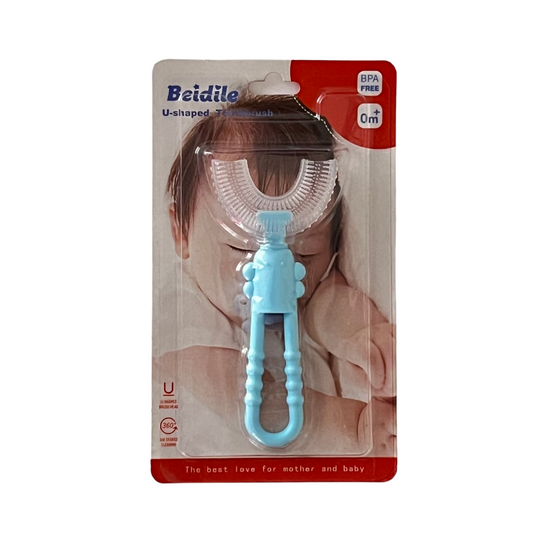 Cepillo de dientes U - Celeste