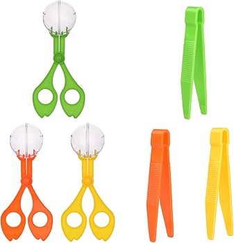 3 herramientas para motricidad fina (pinza, gotero, tijera)