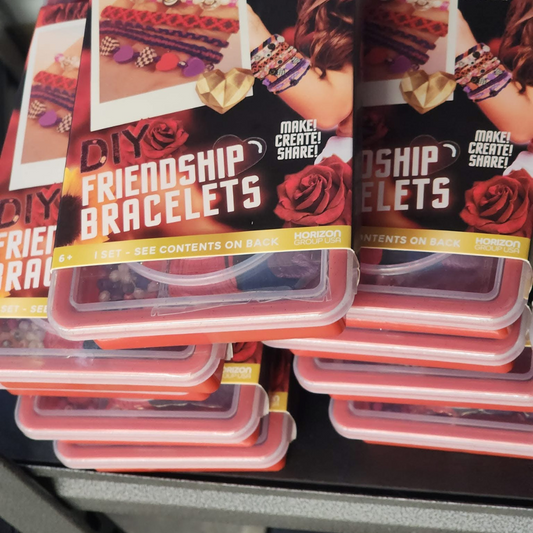 DIY Friendship bracelets pulseras - Rojo