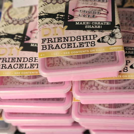 DIY Friendship bracelets pulseras - Rosado