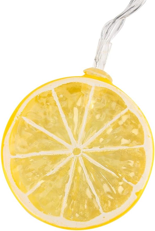 10 luces LED de limón