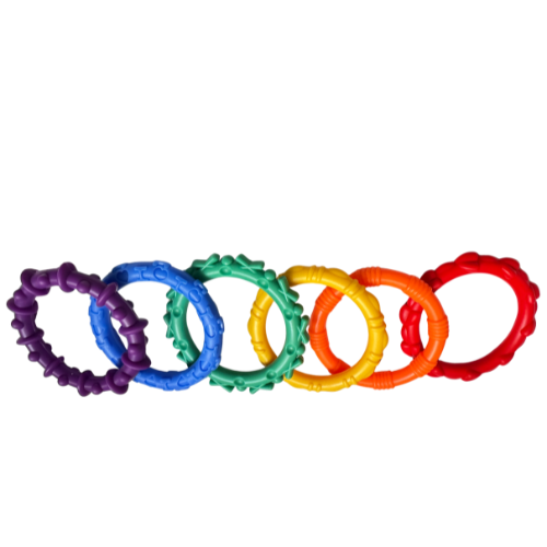 6 pulseras sensoriales