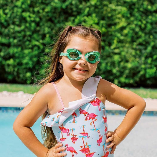 Lentes para agua - tortuga verde