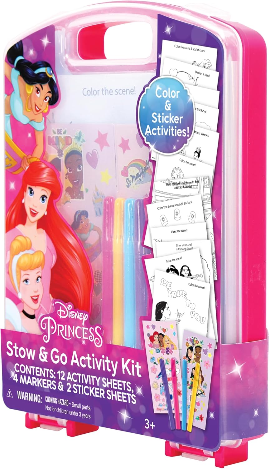 Kit de actividades para guardar y llevar - Princess