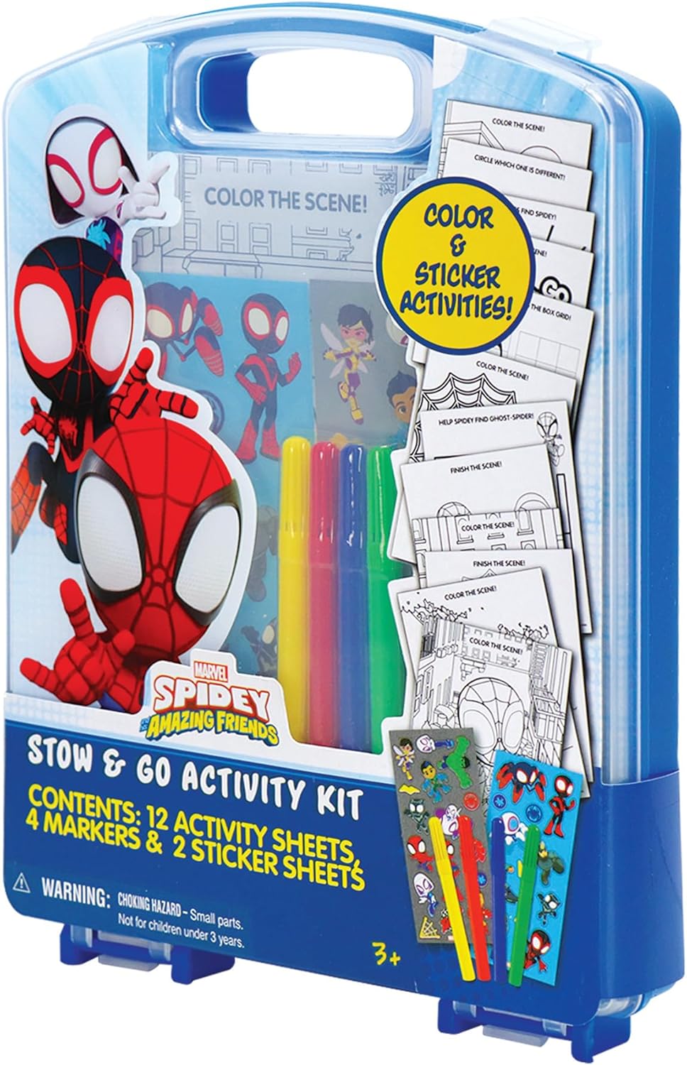 Kit de actividades para guardar y llevar - Spidey amazing friends
