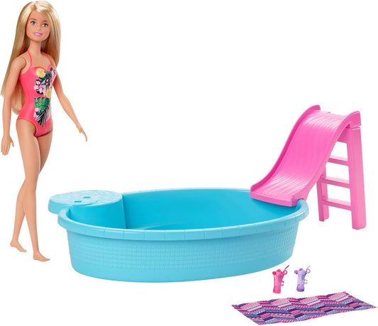 Barbie y piscina