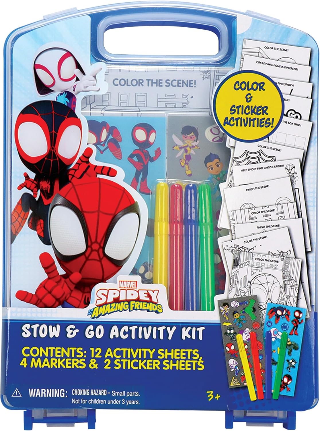 Kit de actividades para guardar y llevar - Spidey amazing friends