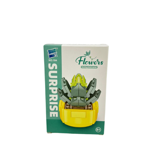 Micro piezas de construcción variado - Suculentas