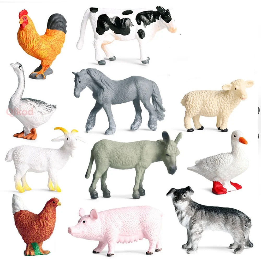 Figuras de animales de granja