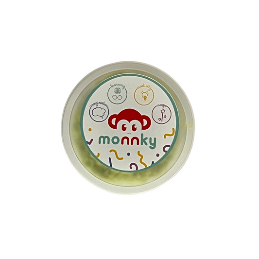 Arena kinética jar Amarilla