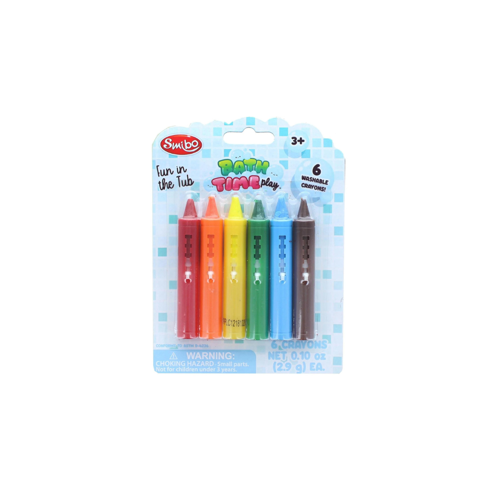 6 Crayones para baño