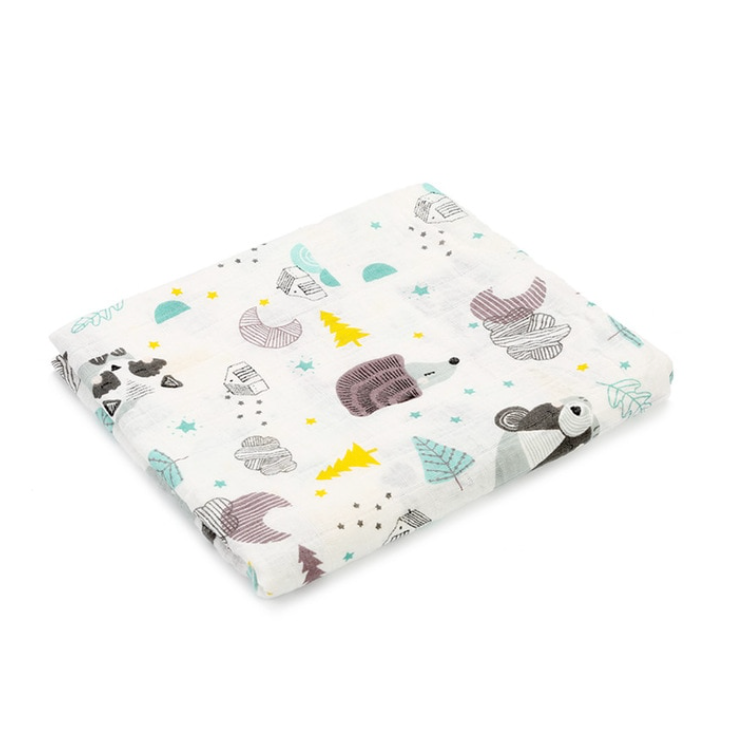 Muslin animales del bosque