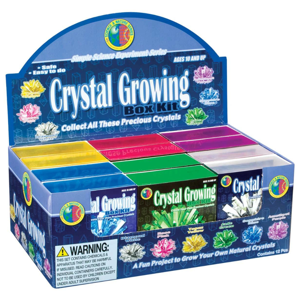 Kit de cultivo de cristales (colores surtidos)