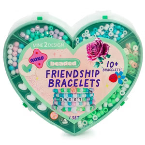 DIY friendship bracelets pulseras - Corazón