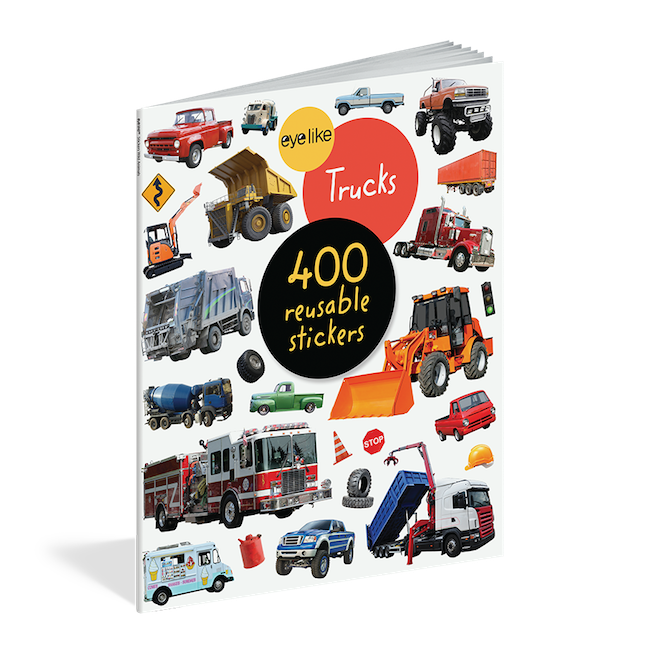 Eyelike stickers: Trucks