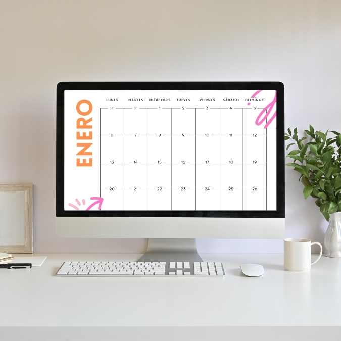 Printable - Calendario anual 2025