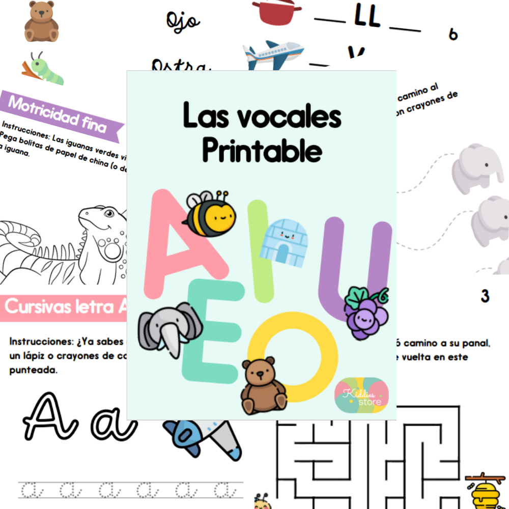 Printable - Las vocales