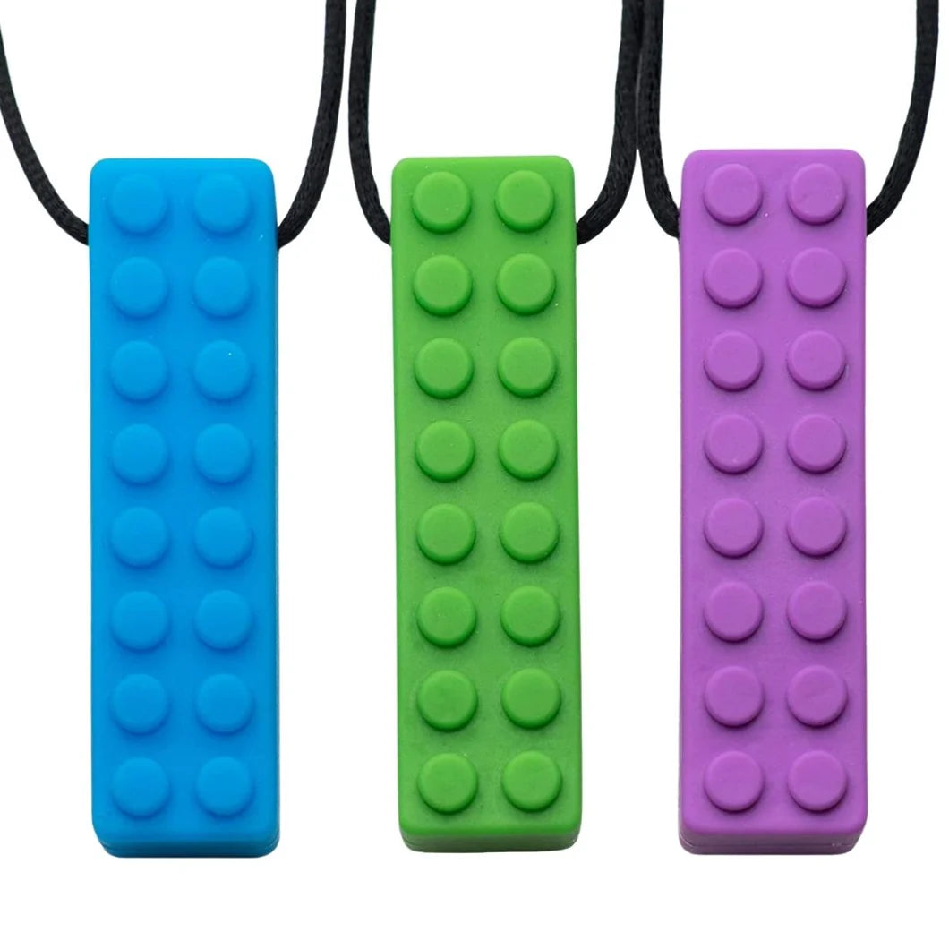 Mordedor para colgar lego
