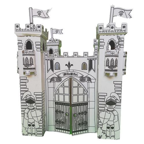 Castillo mini de cartón