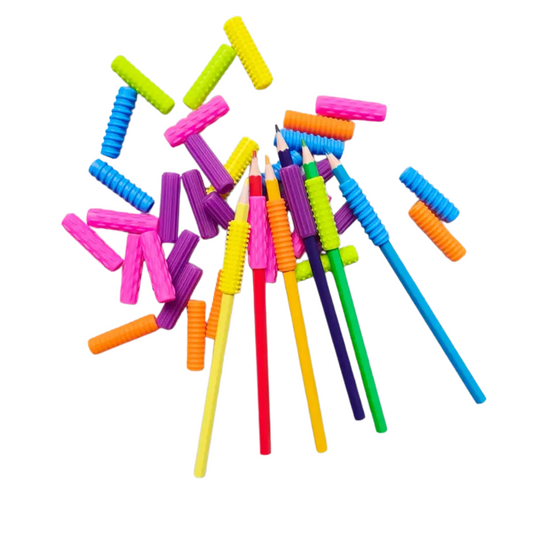 Set 6 sujetadores para lápiz