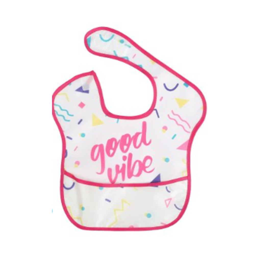 Superbib babero impermeable good vibes