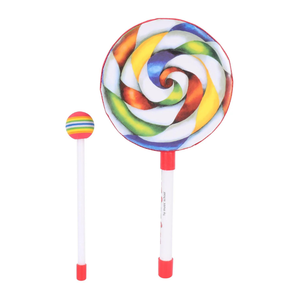 Insrumento musical tambor lollipop