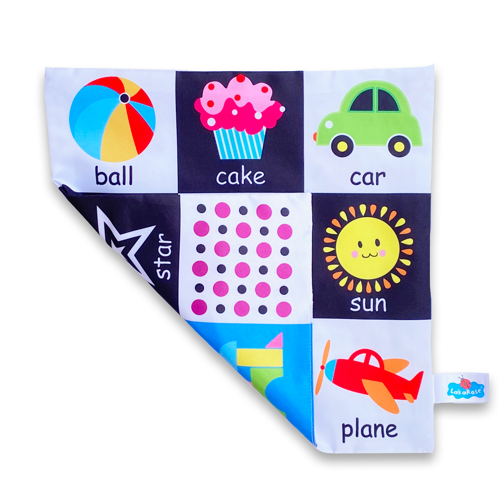 Hoja de tela - Contraste geometría y objetos