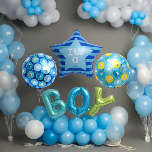 Globos Baby Shower 4 globos - It's a Boy
