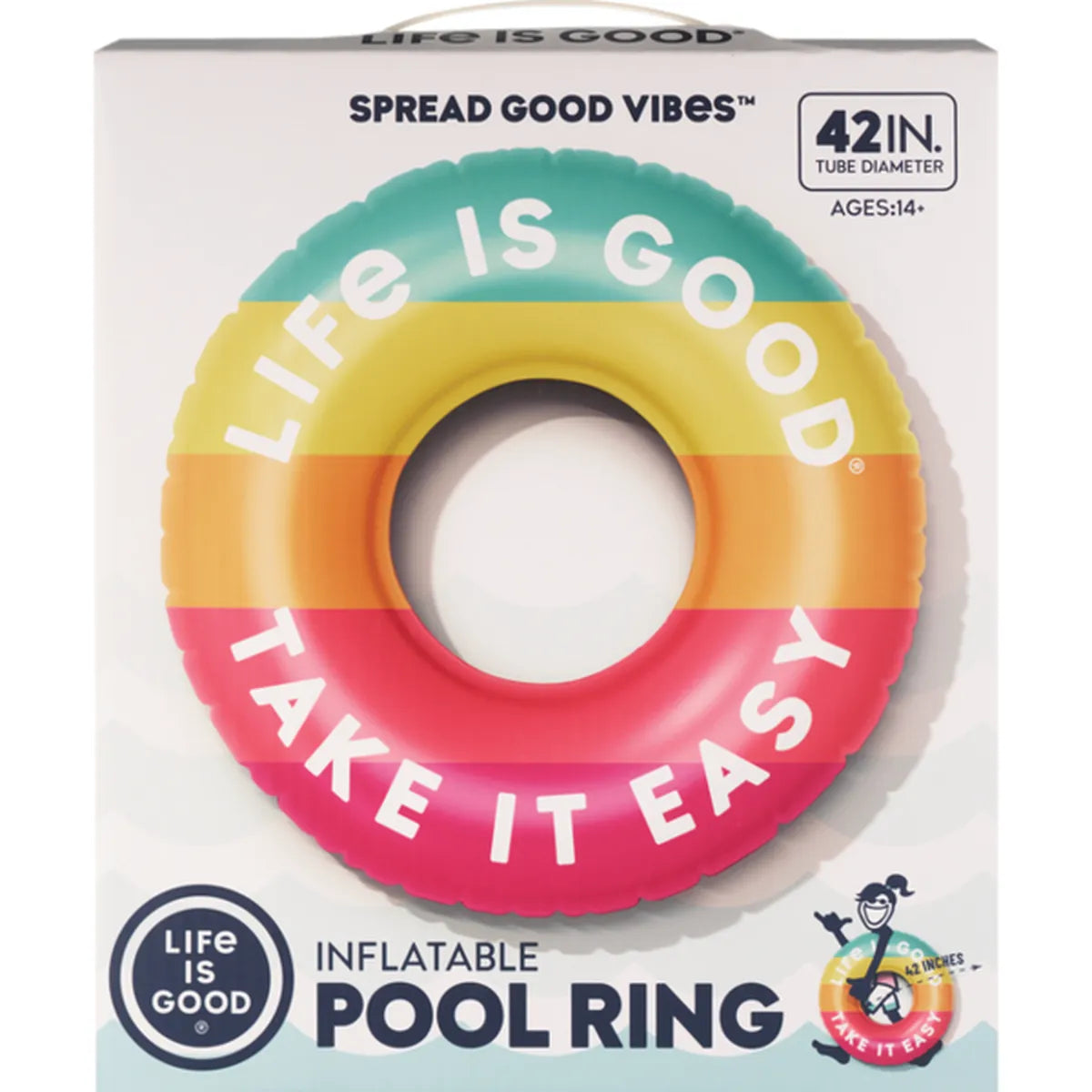 Aro inflable de 42 pulgadas para piscina