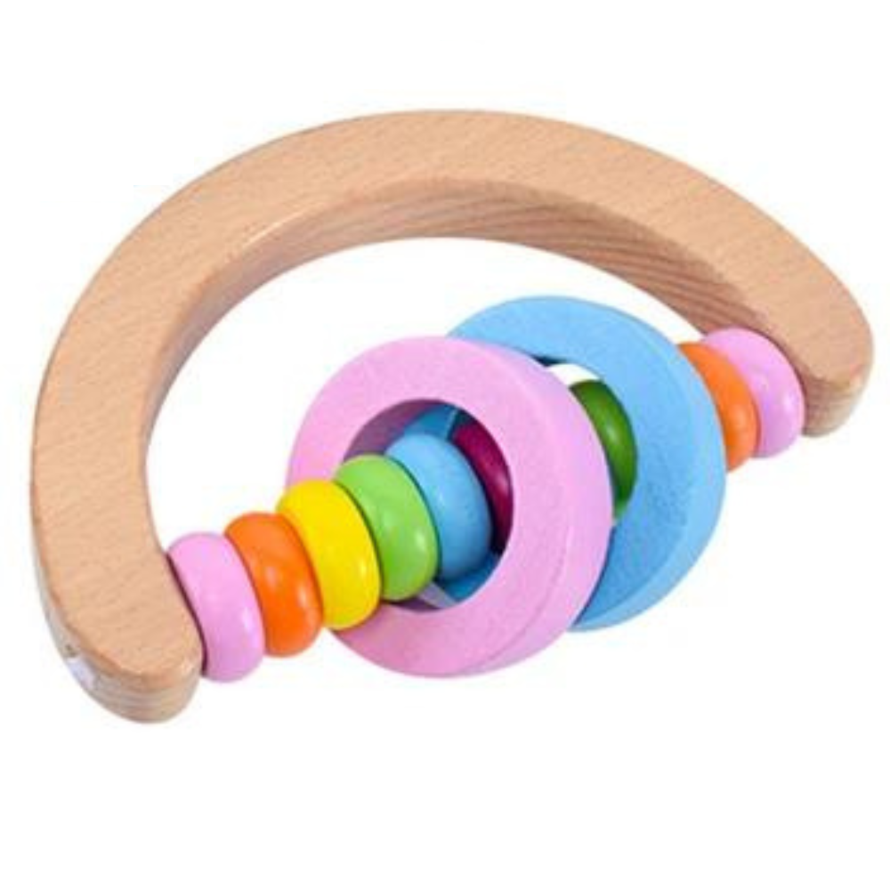 Instrumento musical - Media luna de madera