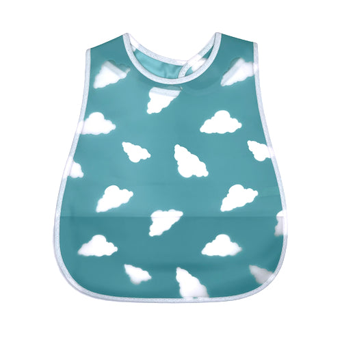 Gabacha babero impermeable nubes