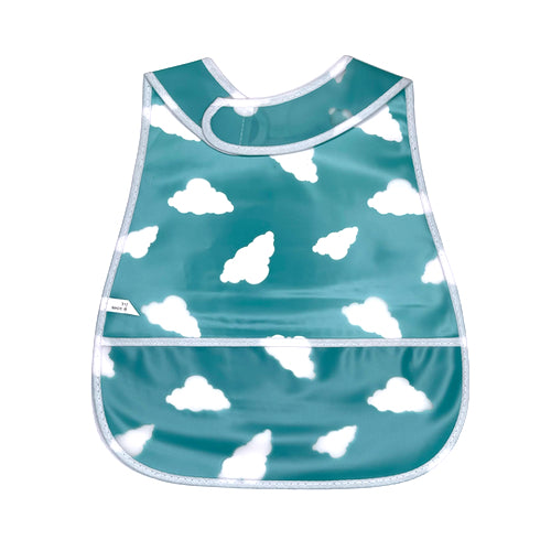 Gabacha babero impermeable nubes