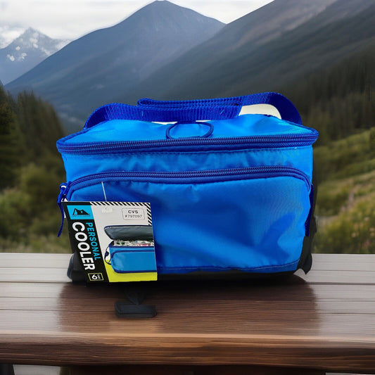 Hielera Arctic Zone - Capacidad 6 latas azul