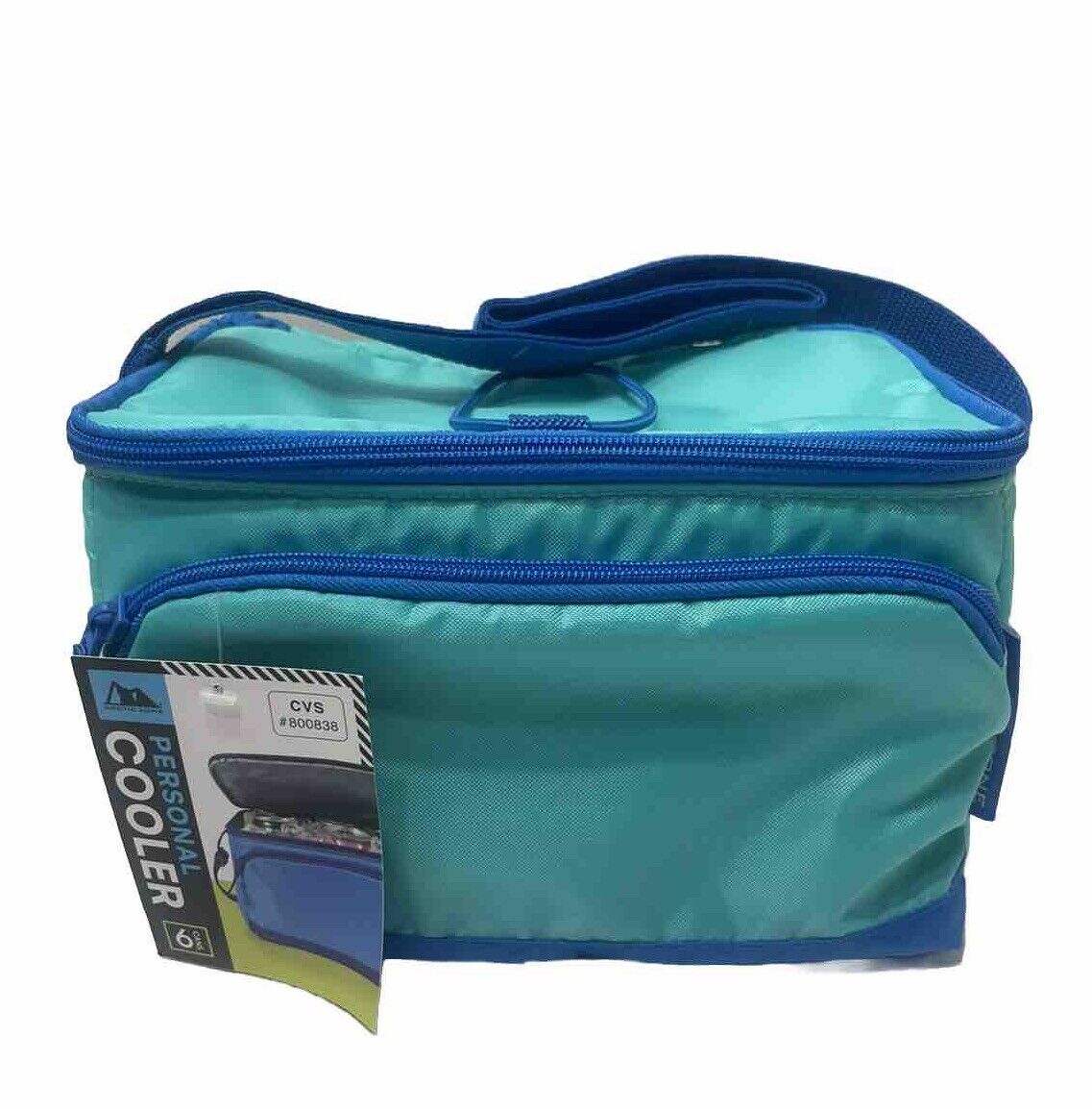 Hielera Arctic Zone - Capacidad 6 latas turquesa