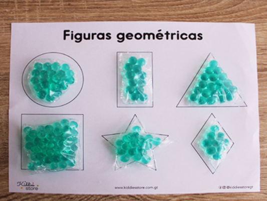Arma tus figuras sensoriales con Orbeez