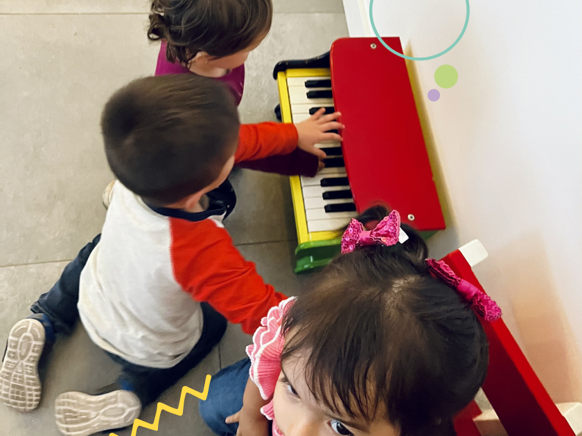 La música y la creatividad en los niños
