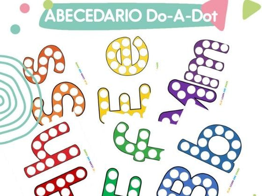 Printables GRATIS del Alfabeto Do-A-Dot