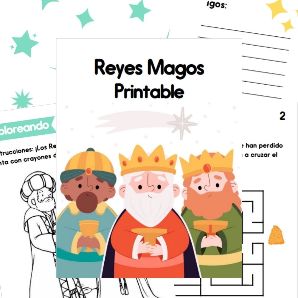 Printable Reyes Magos