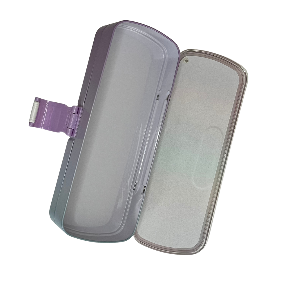 Estuche escolar de aluminio - unicornio