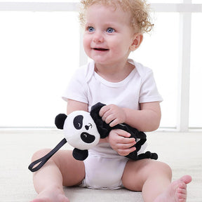 Peluche blankie panda