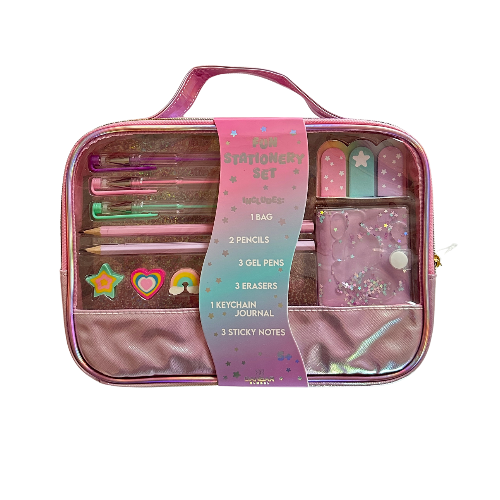 Bolsa escolar con accesorios